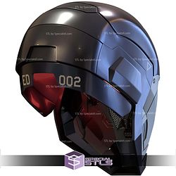 Cosplay STL Files Concept War Machine MK2