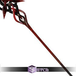 Cosplay STL Files Crimson Moons Semblance Genshin Impact