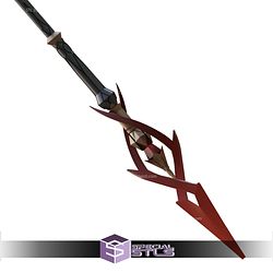 Cosplay STL Files Crimson Moons Semblance Genshin Impact