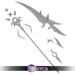 Cosplay STL Files Crimson Moons Semblance Genshin Impact