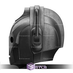 Cosplay STL Files Cyberman Helmet Doctor Who