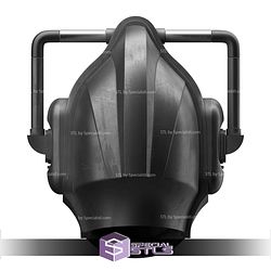 Cosplay STL Files Cyberman Helmet Doctor Who