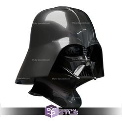 Cosplay STL Files Darth Vader Helmet Revenge of the Sith V2