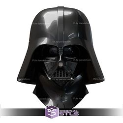 Cosplay STL Files Darth Vader Helmet Revenge of the Sith V2