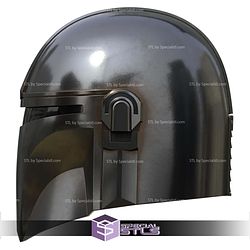 Cosplay STL Files Din Djarin Mandalorian Helmet V2
