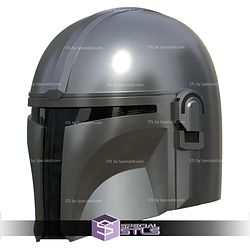 Cosplay STL Files Din Djarin Mandalorian Helmet V2