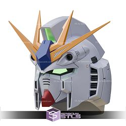 Cosplay STL Files Gundam RX-93 Helmet
