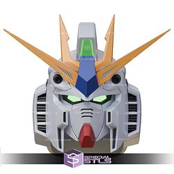 Cosplay STL Files Gundam RX-93 Helmet