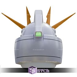 Cosplay STL Files Gundam RX-93 Helmet
