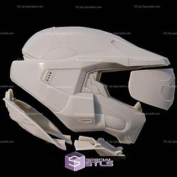 Cosplay STL Files Halo Infinite Master Chief Helmet V2