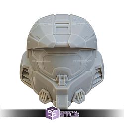 Cosplay STL Files Halo Infinite MKVII Helmet