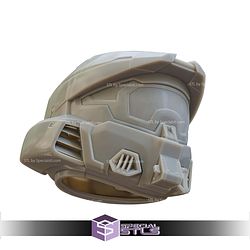 Cosplay STL Files Halo Infinite MKVII Helmet