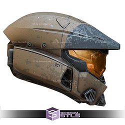 Cosplay STL Files Halo Infinite MKVII Helmet