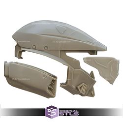 Cosplay STL Files Halo Infinite MKVII Helmet