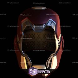 Cosplay STL Files Ironman Mark 42 Concept Helmet
