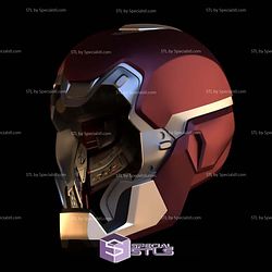 Cosplay STL Files Ironman Mark 42 Concept Helmet
