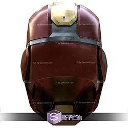 Cosplay STL Files Ironman Mark 42 Concept Helmet