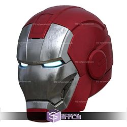 Cosplay STL Files Ironman MK33 Helmet