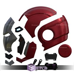 Cosplay STL Files Ironman MK33 Helmet