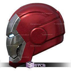 Cosplay STL Files Ironman MK33 Helmet