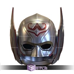 Cosplay STL Files Mighty Thor Helmet V2