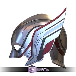 Cosplay STL Files Mighty Thor Helmet V2