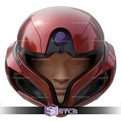 Cosplay STL Files Motorized Samus Vi O La Helmet