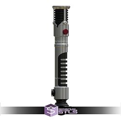 Cosplay STL Files Obi Wan Kenobi TPM Lightsaber Hilt