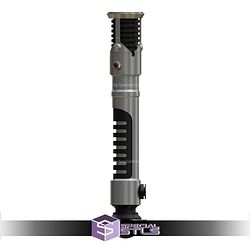 Cosplay STL Files Obi Wan Kenobi TPM Lightsaber Hilt