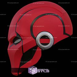 Cosplay STL Files Red Hood Dark Legion Helmet