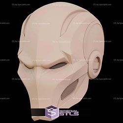 Cosplay STL Files Red Hood Dark Legion Helmet