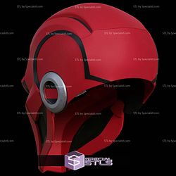 Cosplay STL Files Red Hood Dark Legion Helmet