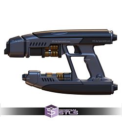 Cosplay STL Files Rivals Star Lord QuadBlaster