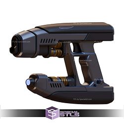 Cosplay STL Files Rivals Star Lord QuadBlaster