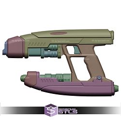 Cosplay STL Files Rivals Star Lord QuadBlaster