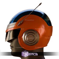 Cosplay STL Files SaiyaMan Helmet