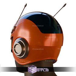 Cosplay STL Files SaiyaMan Helmet