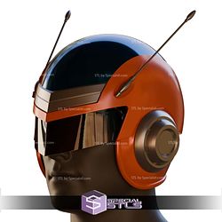 Cosplay STL Files SaiyaMan Helmet