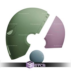 Cosplay STL Files Slade Deathstroke Teen Titans Helmet