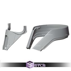 Cosplay STL Files Star Wars Rogue One Inspired Shoretrooper Helmet