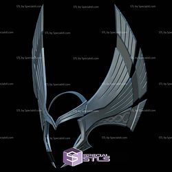 Cosplay STL Files Storm Goddess of the Thunder Crown