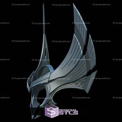 Cosplay STL Files Storm Goddess of the Thunder Crown