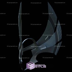 Cosplay STL Files Storm Goddess of the Thunder Crown