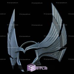 Cosplay STL Files Storm Goddess of the Thunder Crown