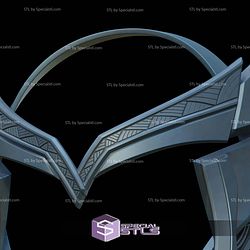 Cosplay STL Files Storm Goddess of the Thunder Crown