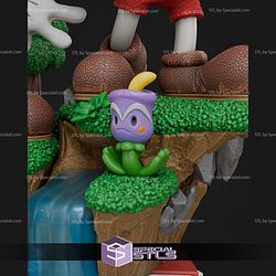 Cuphead and Mugman Diorama STL Files