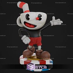 Cuphead and Mugman Diorama STL Files