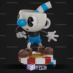 Cuphead and Mugman Diorama STL Files