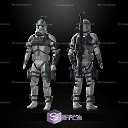 Custom 1 12 Figure STL Bad Batch S3 Howzer Packs