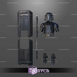 Custom 1 12 Figure STL Riot Trooper